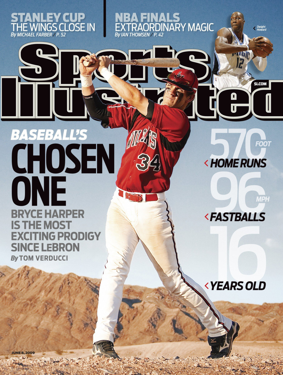 Bryce Harper’s Chosen One SI cover from 2009